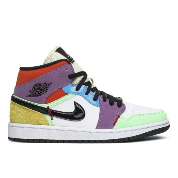 2020 Women’s Air Jordan 1 Mid SE ‘Lightbulb’ - Picture 1 of 7